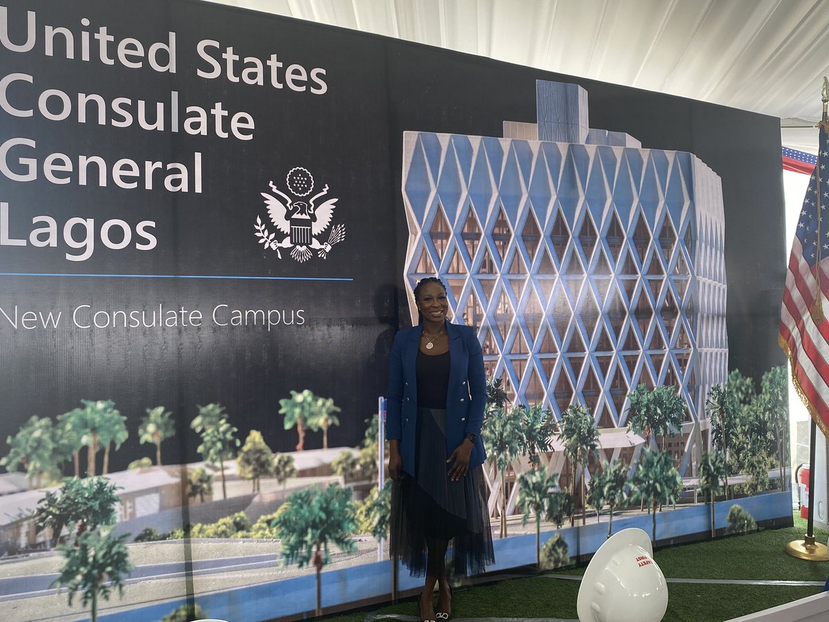 Represented @JNJAfrica and colleagues <a href="/sylvesterofuani/">Ike Ofuani</a> at the ground breaking ceremony of the US consulate new site in Lagos. The biggest in the world to be built on a 12acre land space. Amazing to see the future investment and proud its in Lagos, Nigeria. <a href="/USinNigeria/">U.S. Mission Nigeria</a>