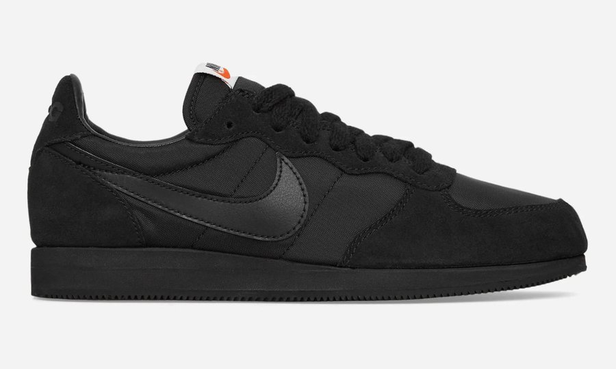 SOLELINKS's tweet photo. Ad: Comme Des Garçons Black x Nike Eagle small sizes left on Slam Jam => https://t.co/fsd71vs9aA https://t.co/fsiTcDXUo7
