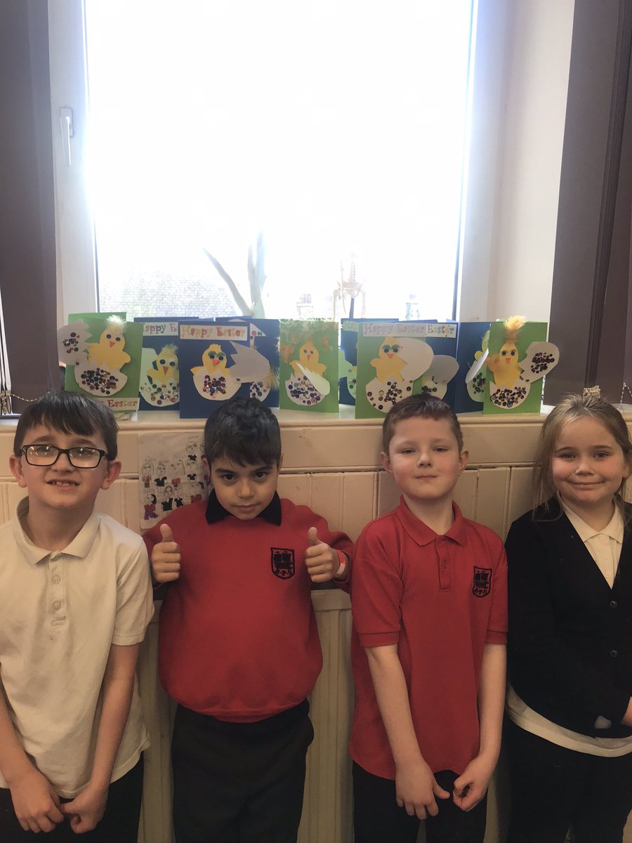 BPS_SfL's tweet photo. I had a lovely day with @BPS_P4W today, they made an excellent job of their Easter cards 👍🌟🌟 https://t.co/ZR7KQSxFT6