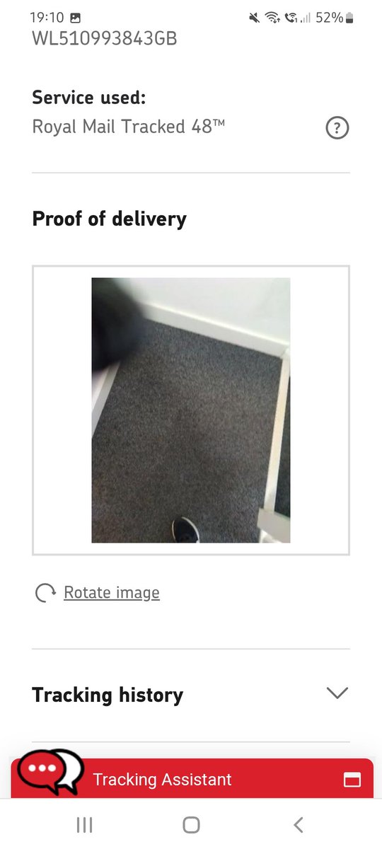 davidjell's tweet photo. @RoyalMailHelp how on earth does this class as 'proof of delivery'? No package in the pic...this isn't my house, nowhere in my house looks like this!! My package from @Specsavers has definitely not been delivered whatever you say!! https://t.co/M3ahplsxUO