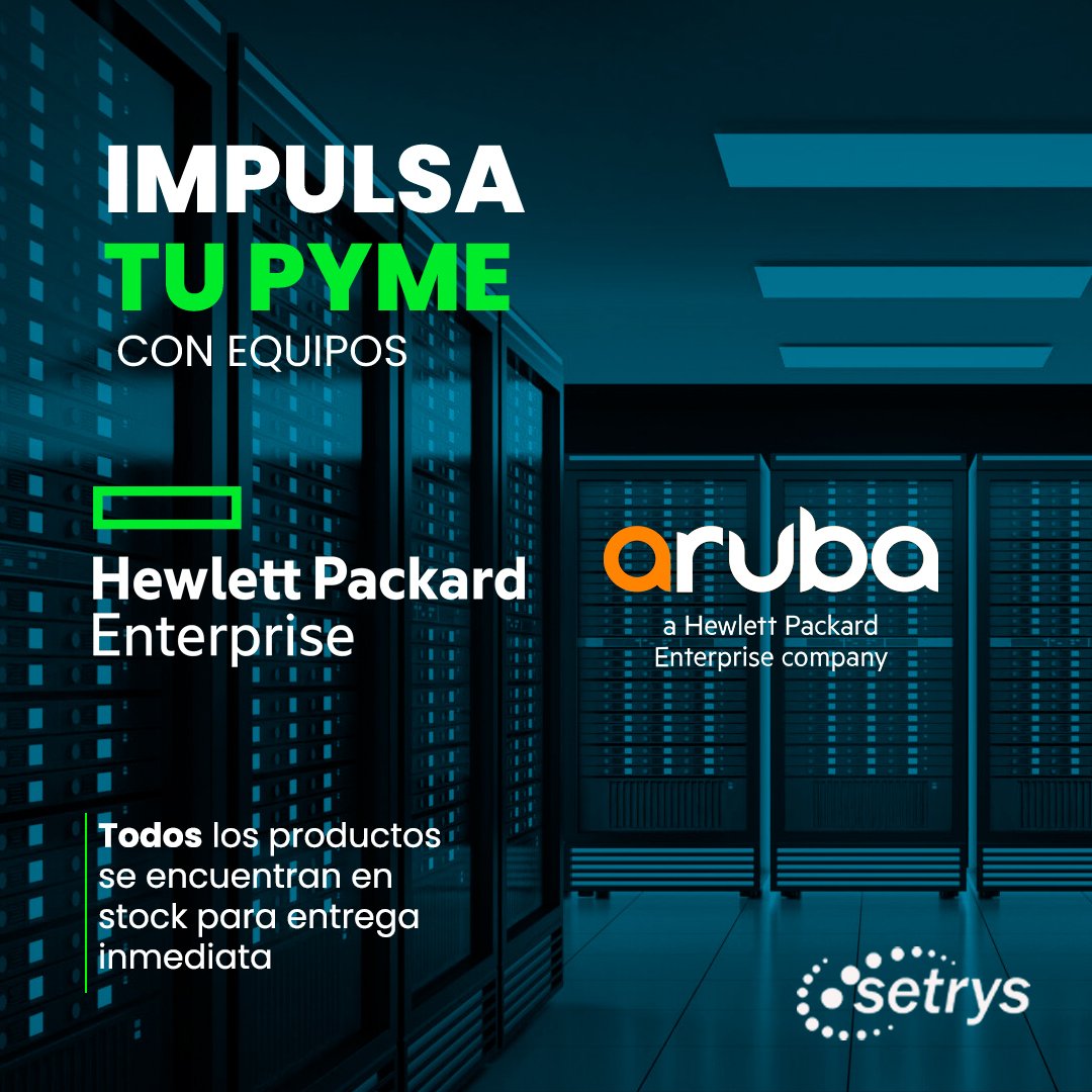 SetrysCorp's tweet photo. ¡Es momento de actualizar tu PYME con servidores HP!☝🏻😉
Todos los productos que observan se encuentran en stock para asegurar un corto plazo de entrega❗💥

Contáctanos y nuestro equipo de ingenieros en preventa te ayudarán a dimensionar tus servicios👍🏻

¡Setrys tu mejor aliado https://t.co/TEGRZAnkgx