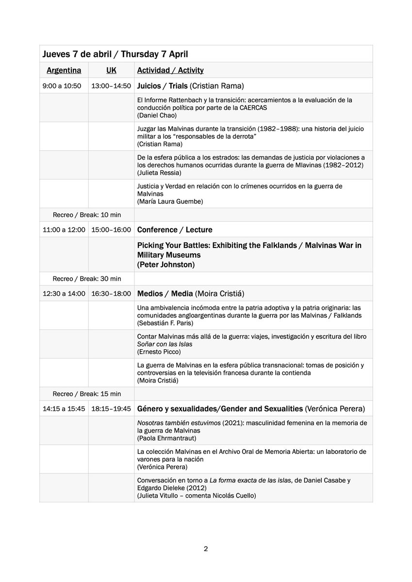 International Malvinas/Falklands Conference 2022 tweet media