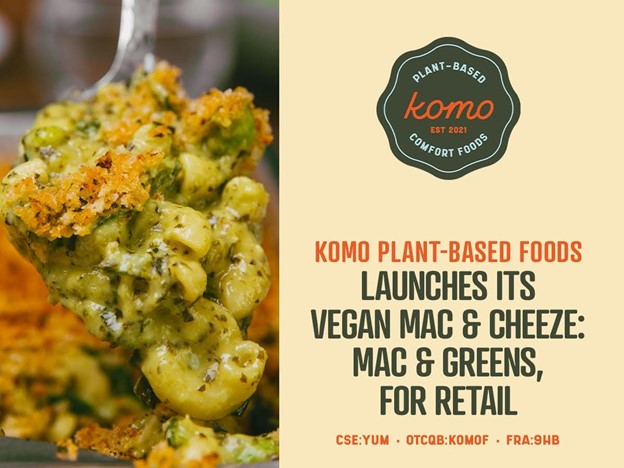 KomoComfortFood's tweet photo. Try our bake-at-home, frozen Mac &amp; Cheeze product for retail: Mac &amp; Greens! 

#comfortfoods #frozenfoods

Full press release: https://t.co/yeje0vUOI0 https://t.co/N26PTS7a1l