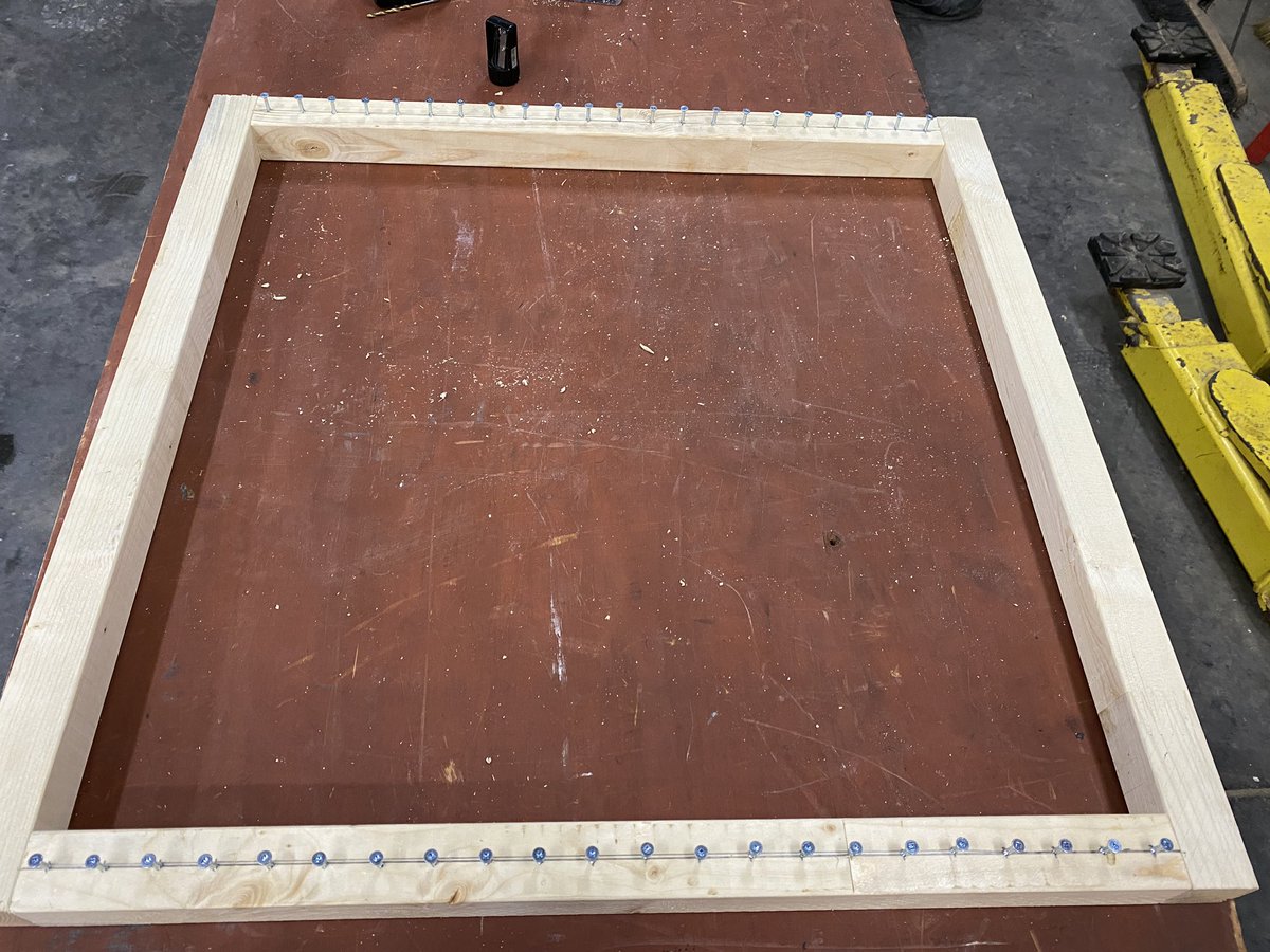 A big shout out to <a href="/RobKitchen14/">Rob Kitchen</a> for making us frames to make milk bag mats at Tapleytown School. 👍🎉🤩 <a href="/TapleytownHWDSB/">Tapleytown Public School</a>