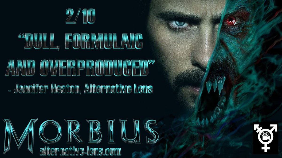 My review of #Morbius is now up on #AlternativeLens!

Short version: it's bad. Leto is miscast, all moral ambiguity has been sucked out, the action is incomprehensible, and the post-credits are baffling. Matt Smith's having a blast though!

Read more here: https://t.co/Ef5AAqQuSn https://t.co/97u8Yvj3q1