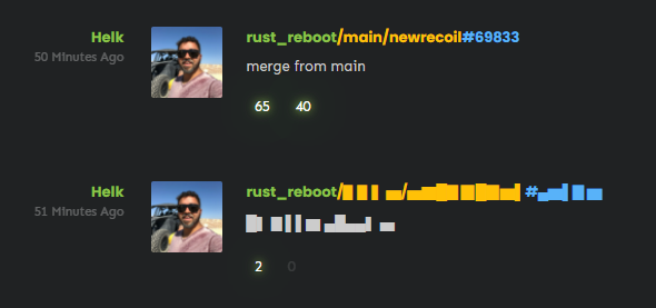 Rust Commits Log Rustoria on Twitter: