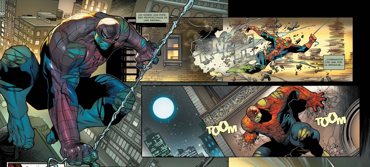 O dia que o homem aranha virou o Hulk