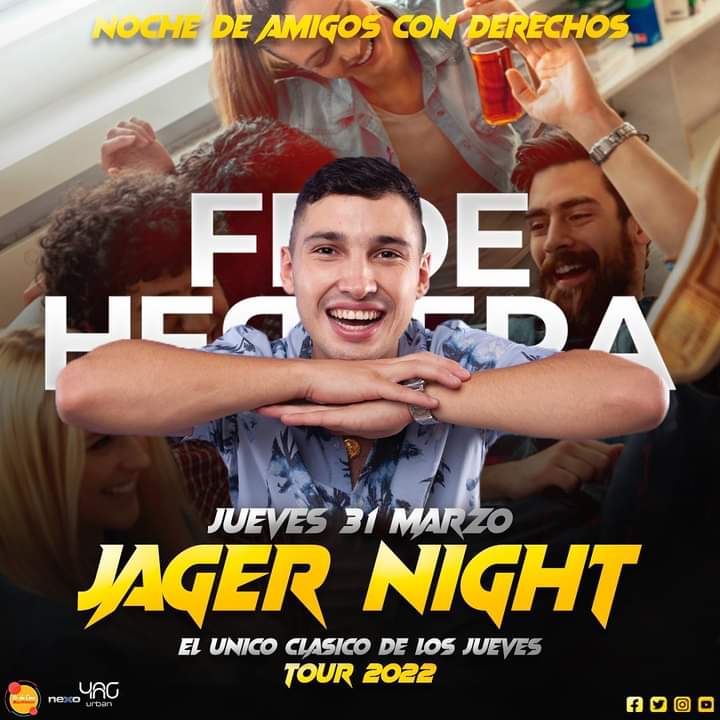 InfEspectCbaok's tweet photo. Está noche @FedeHerreraOfi clásico en #JagerNight
#Cuarteto
#JesúsMaría
#Córdoba
#Argentina https://t.co/743nRqyVWu