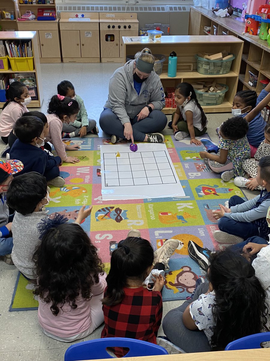 Pre-K is immersed in coding with Colby the coding mouse! @PS18_Winchester @D26Team @NYCSchools @CS4AllNYC @ValerieBrock24 @QueensNorthBCO #CS4AllNYC