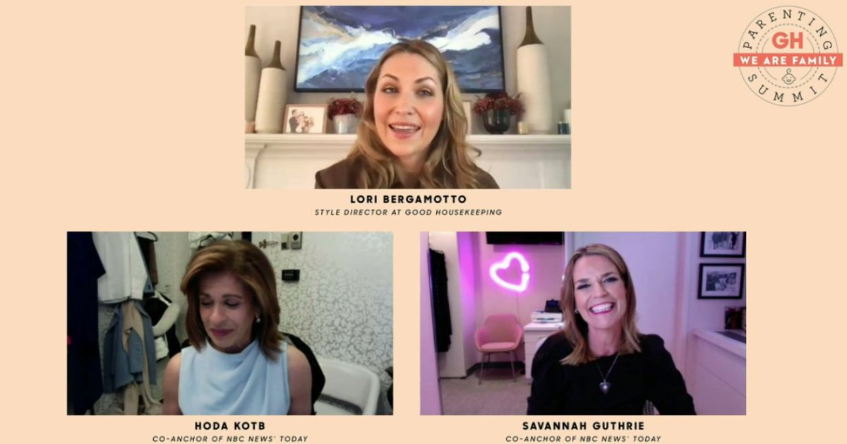 But I also loved <a href="/SavannahGuthrie/">Savannah Guthrie</a> 's candid admission that she doesn't exercise, she scrolls her phone in bed, and does exactly opposite of what <a href="/hodakotb/">Hoda Kotb</a> does at bedtime. I'm not alone, lol! Thanks for the invite to the <a href="/goodhousemag/">Good Housekeeping</a> #wearefamily summit