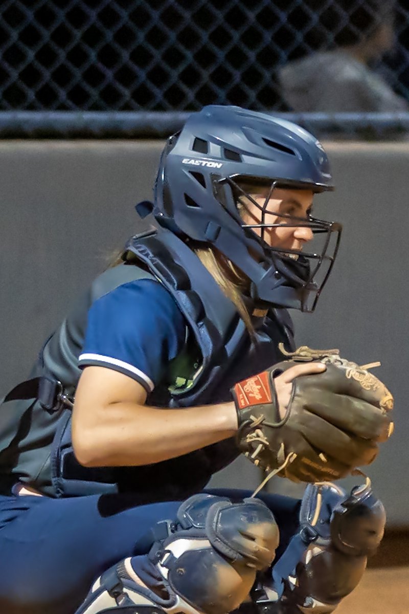 rogersaz's tweet photo. A1 @a1softball doing some moonlighting catching in a game for Marissa McCanna @MizzouSoftball
 commit &amp; her 5 innings, 14 strikeouts, 15 ⬆️ 15⬇️ game. @marissamccann04 great game Marissa! #Kstrut #TEAMWORK @wccatathletics @LATechSB @WCHSSB @RsmithYWV https://t.co/PxAEBmDFCA