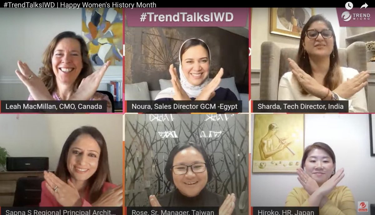 trendaisecurity's tweet photo. As #WomensHistoryMonth comes to a close, we want to continue celebrating our wonderful Trender women from around the globe. The month is ending, but that doesn't mean the conversation should. Help us continue to share, reflect & educate on ways we can #BreaktheBias. #LifeatTrend https://t.co/rJnQAT44pF