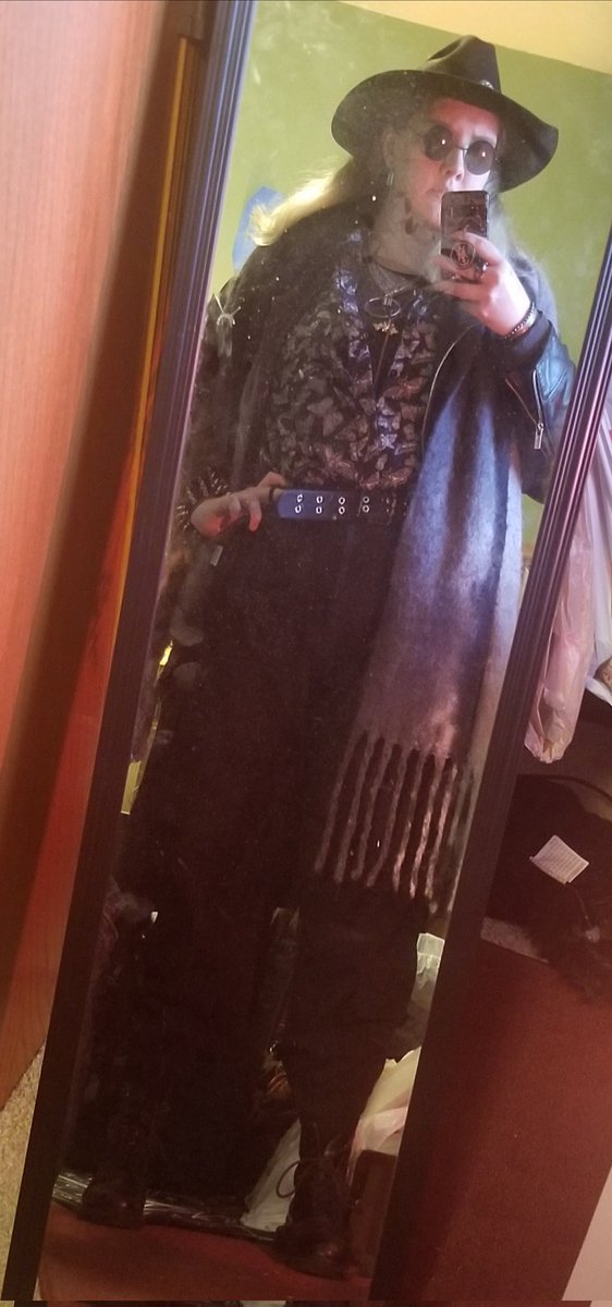 mismadius's tweet photo. @skeletons_twin I might post more later, but I am Nonbinary (although considering if Genderfluid is more applicable) and I was feeling pretty masc last weekend. Not sure why more jewelry, especially earrings, makes me feel more queer looking, but it is nice. https://t.co/VoUIrlh3tK