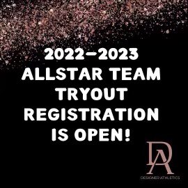 Designer_Ath's tweet photo. Allstar Tryout Registration is officially open!!
https://t.co/bSScFLnpCX https://t.co/x1BuHTMiFw