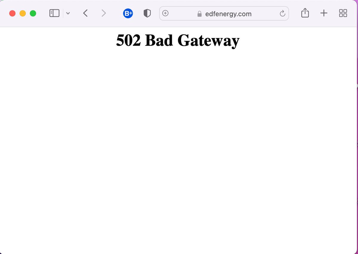 PaulH's tweet photo. EDF Energy: "We're experiencing technical issues with our website &amp; app. Submit your meter reading via our online form."

Online form: https://t.co/cwcbmMPjOY