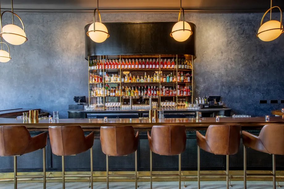 CorsiniStark's tweet photo. Just stopping by to say hi, it's spring🌷and to celebrate two of our local projects that we love so much: The Grant Bar, and Atwater Union.  #architecture #architecturaldesign #architects #glassellpark #atwatervillage #corsinistark #losangeles #design #bars #smalllot https://t.co/5InZbJXHC9