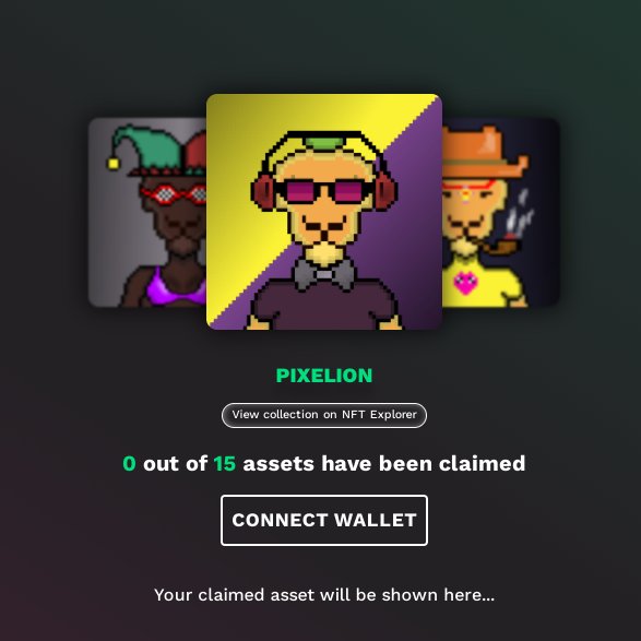Hey #algofam. It's time for a new roadmap for our project. From now on, 15 lions will come to the <a href="/algodrop/">Algodrop (Archive)</a>  site every week. Prices are only 3 Algo. RT this tweet and get more people to see it!