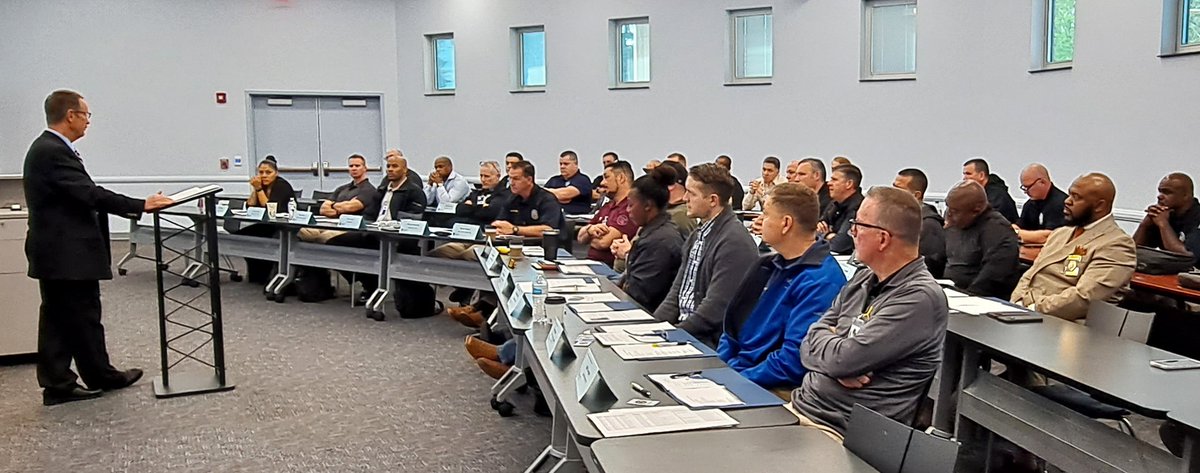 FLETC's tweet photo. #FLETC is hosting the Department of Homeland Security Leadership Academy #DHSLA. Today, students wrapped up the ‘Leadership in a Crisis Training Program’ and participated in Human Trafficking Training in the afternoon. #DHS #DHSLA https://t.co/sFZRfAKFAm