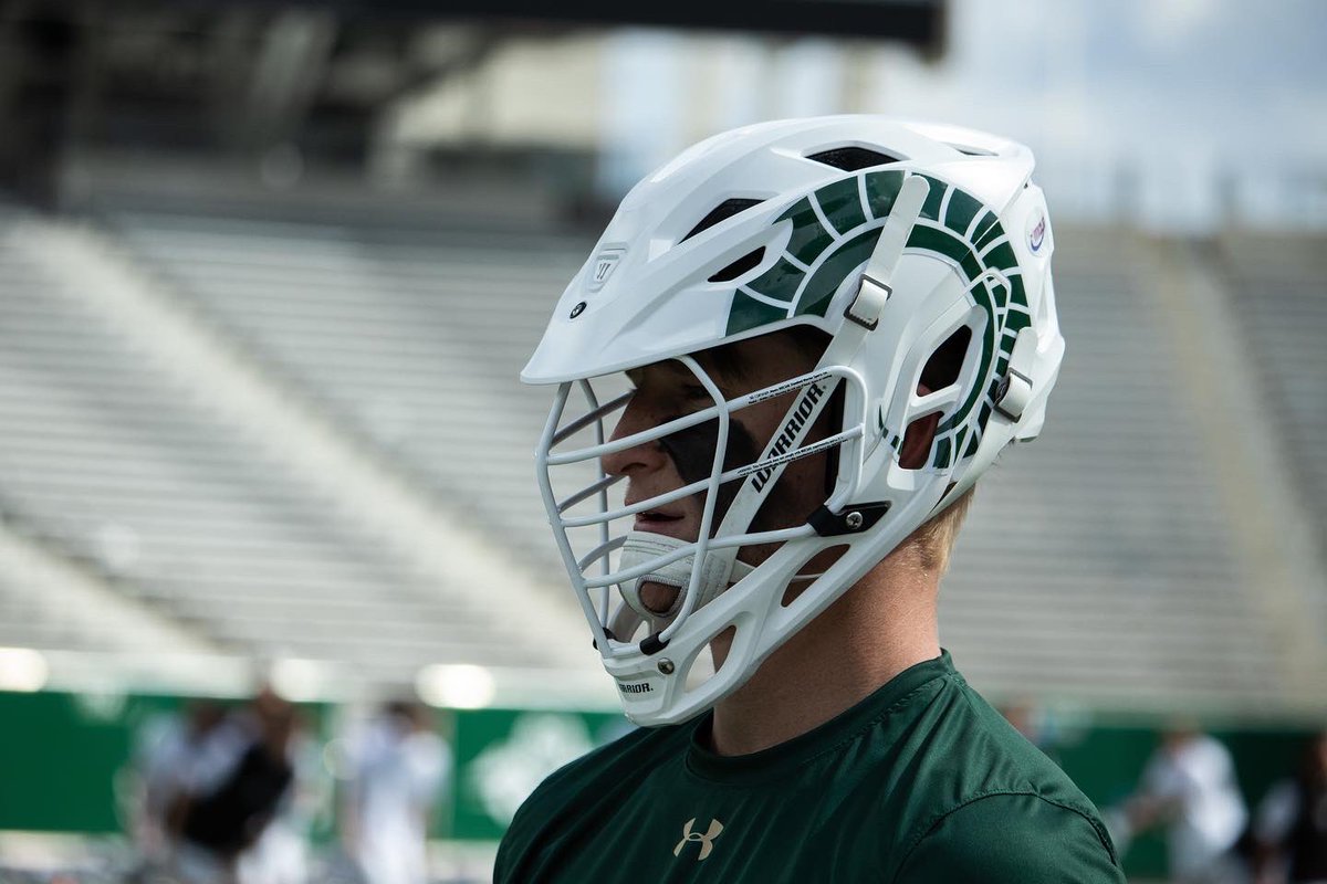 CSUMensLAX's tweet photo. What do we think about the new lids? 
@warriorlax Burn with the signature Ram "Bone" horns 🦴🐏❄️ https://t.co/4JTmy0Wkfg
