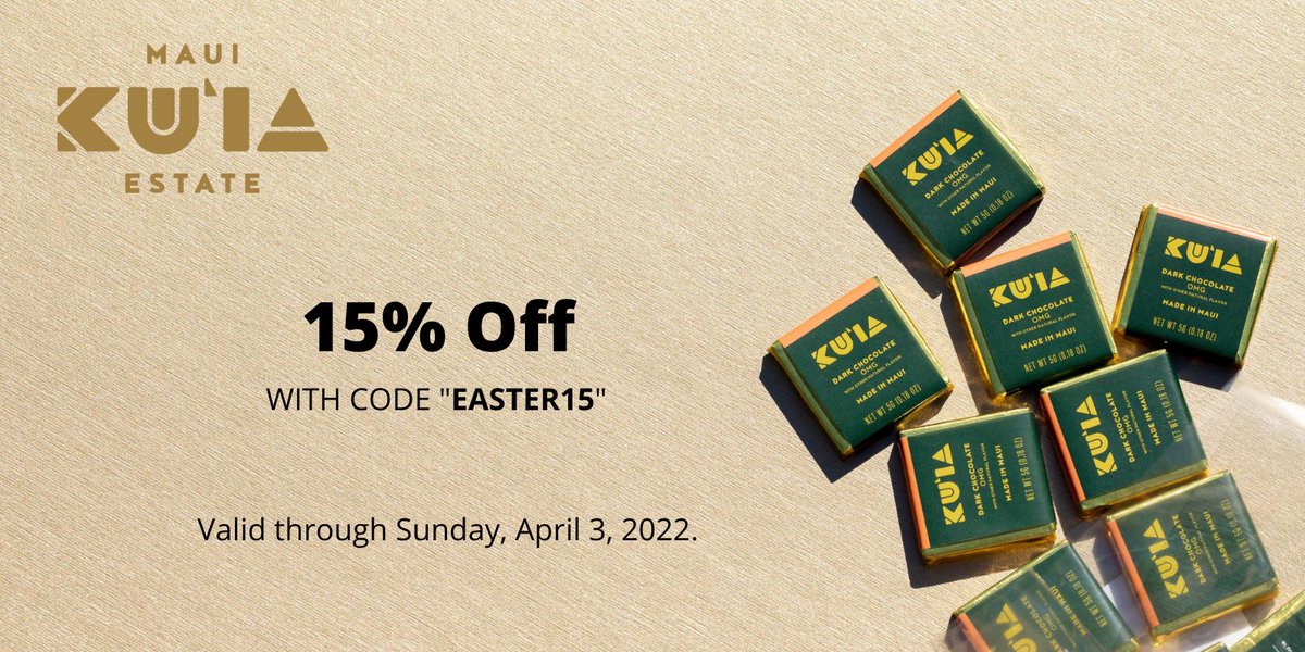 Maui Ku'ia Estate Chocolate (@maui_chocolate) / Posts / X