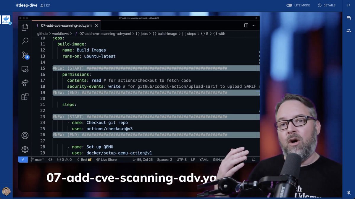 karolykassjr's tweet photo. ๐ข
@BretFisher is polished as always.
There should be a next level: #DockerCrownAmbassador๐!
๐จโโ๏ธ๐
You should get this title with @ajeetsraina together. ๐
#DockerBday9 #DockerBday #DockerCaptain #DockerCommunityLeader #DockerCommunity #CommunityLeader #docker๐ (@docker) https://t.co/bPS86LafI6