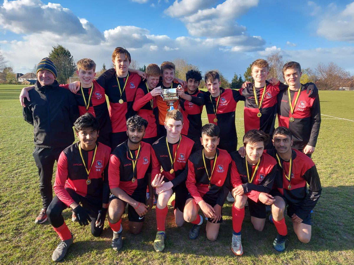 SGSPE's tweet photo. U15 Borough Cup Final
Sutton Grammar 3 - 0 Cheam High
Well done boys. https://t.co/7GghA1tsvR