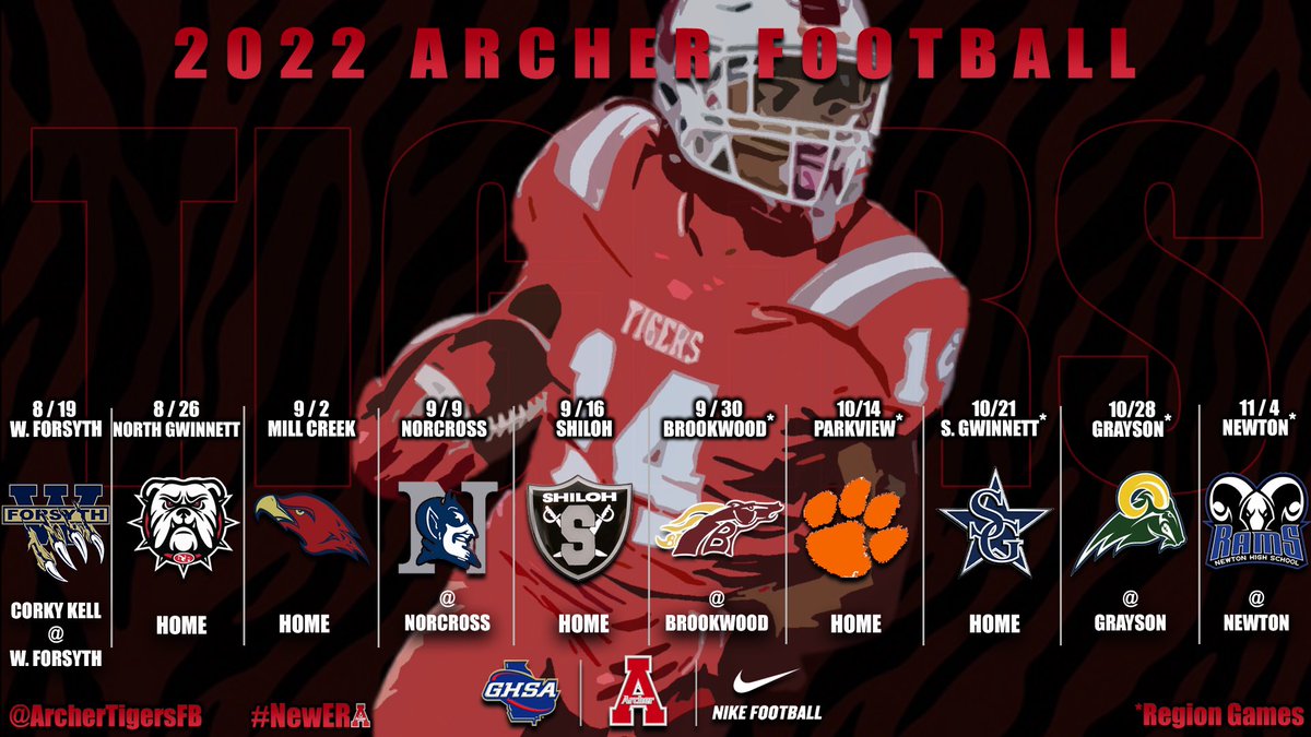 Defend the 🅰️‼️
#NewEr🅰️ #SwingYourSword🗡

<a href="/ArcherTigersFB/">Archer Tigers Football</a> <a href="/AHSTigersSports/">ArcherAD</a> <a href="/CoachGeorgia_/">Coach Georgia</a> <a href="/GeorgiaFBScoop/">Georgia Football Scoop</a> @Mansell247 <a href="/ChadSimmons_/">ChadSimmons</a> <a href="/GHSFdaily/">GHSF Daily</a> <a href="/gapreps/">Georgia Preps</a> <a href="/OfficialGHSA/">GHSA</a>