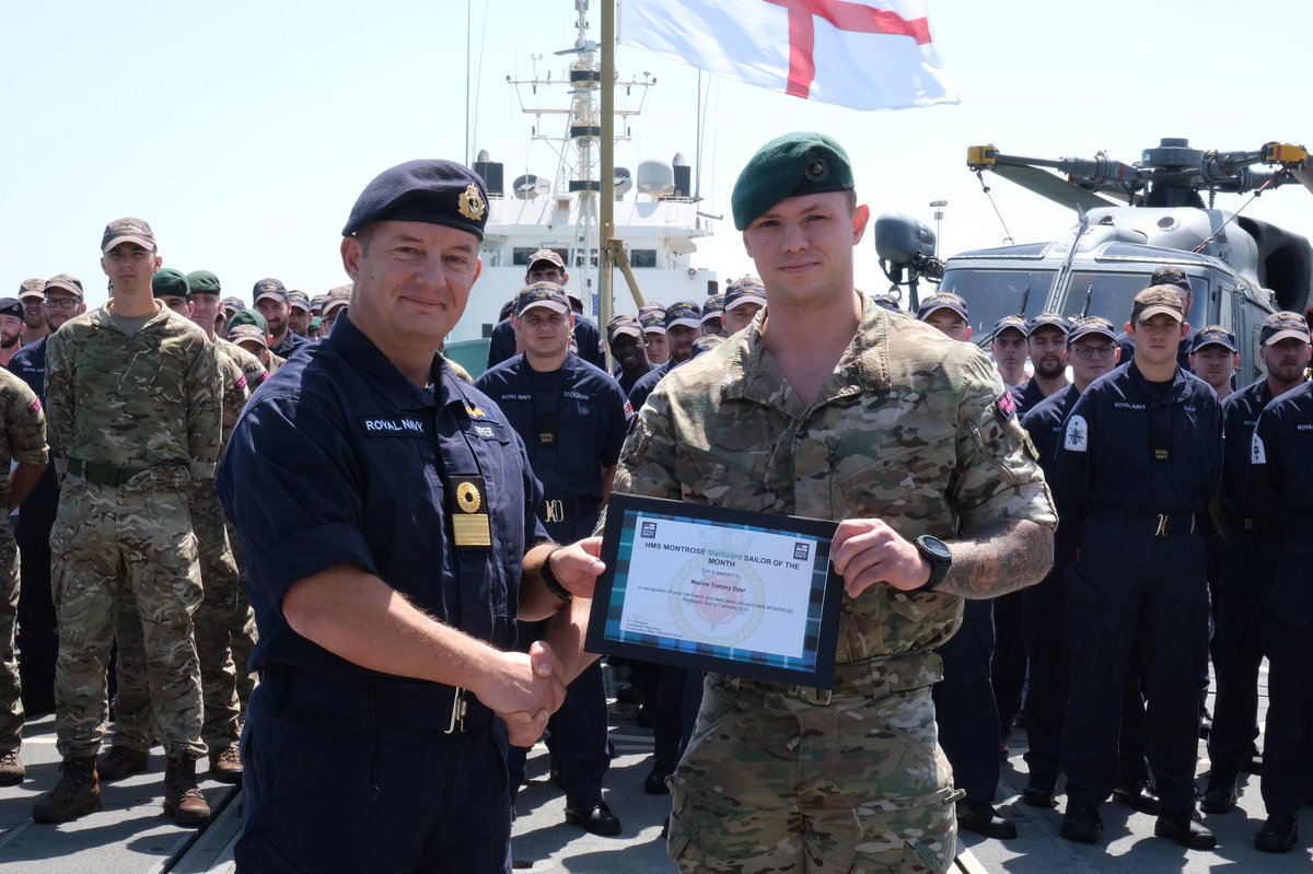 HMS MONTROSE tweet media