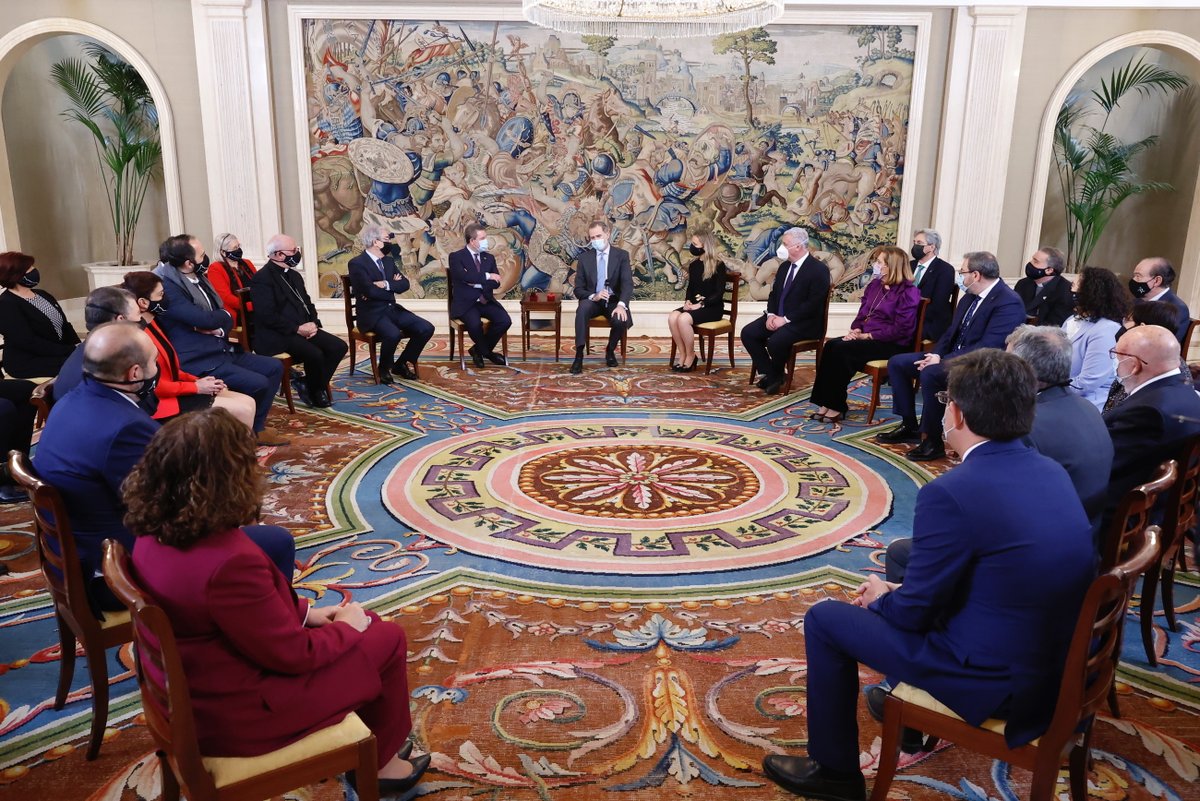 👌👑 #Sigüenza recibe el apoyo del #rey #FelipeVI Casareal.es a la candidatura de Sigüenza y su comarca a #PatrimonioMundial
👌 Ambos son dos proyectos clave para el turismo hacia el municipio y hacia la comarca de la Sierra Norte y en la lucha contra la #despoblación