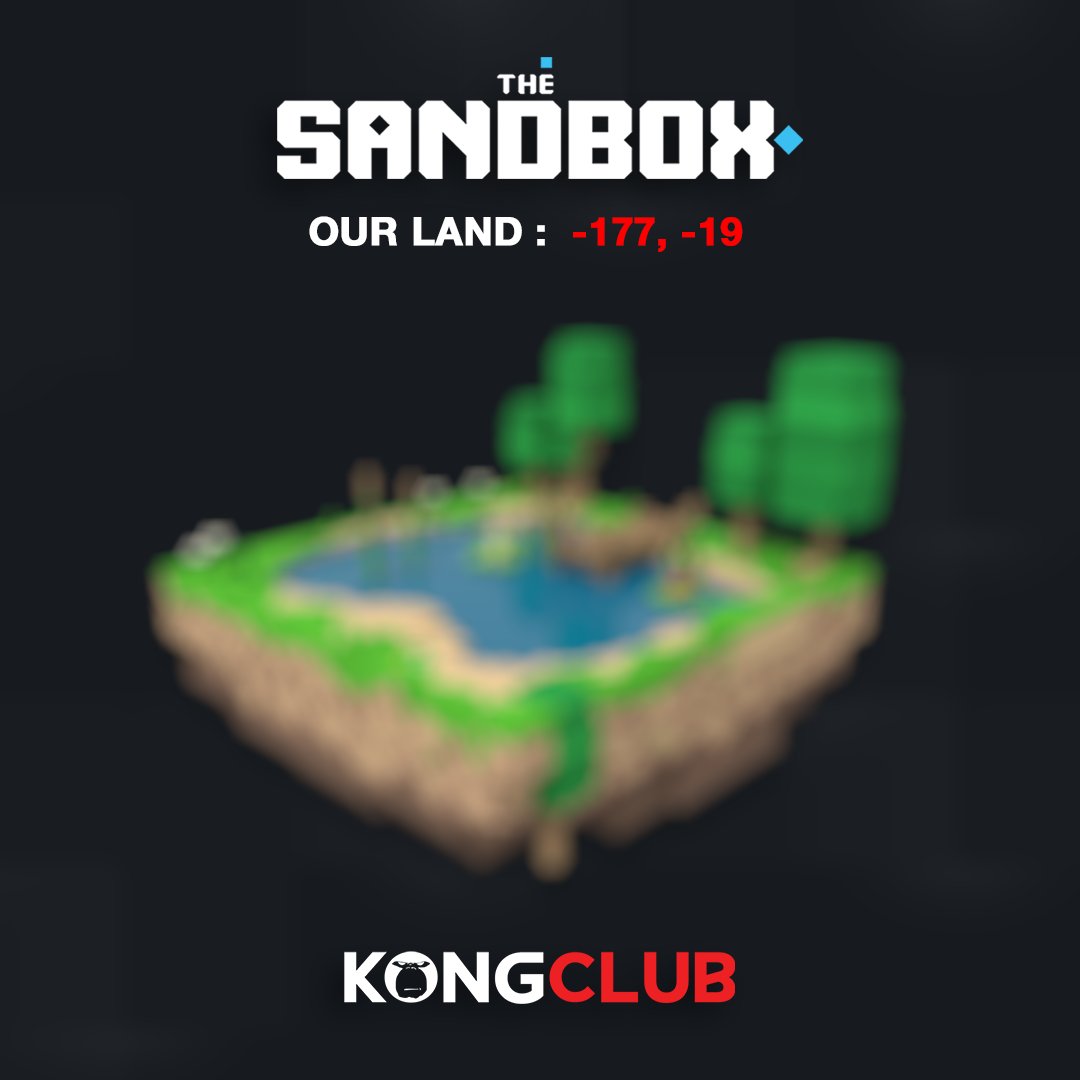 KongClubNFT's tweet photo. We hope to see you all at @TheSandboxGame soon..

RT and tag 5 friends that haven't heard of us!

🦍⏳ https://t.co/Gtm82xSam1