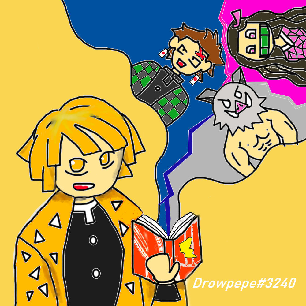 I want to share my art based on the last anime series i watched. This is my 2nd time making an art digitally and this will not be my last. I really hope you will notice and like this art I made. Looking forward to be part of discord Dreamers and lucky first minters.