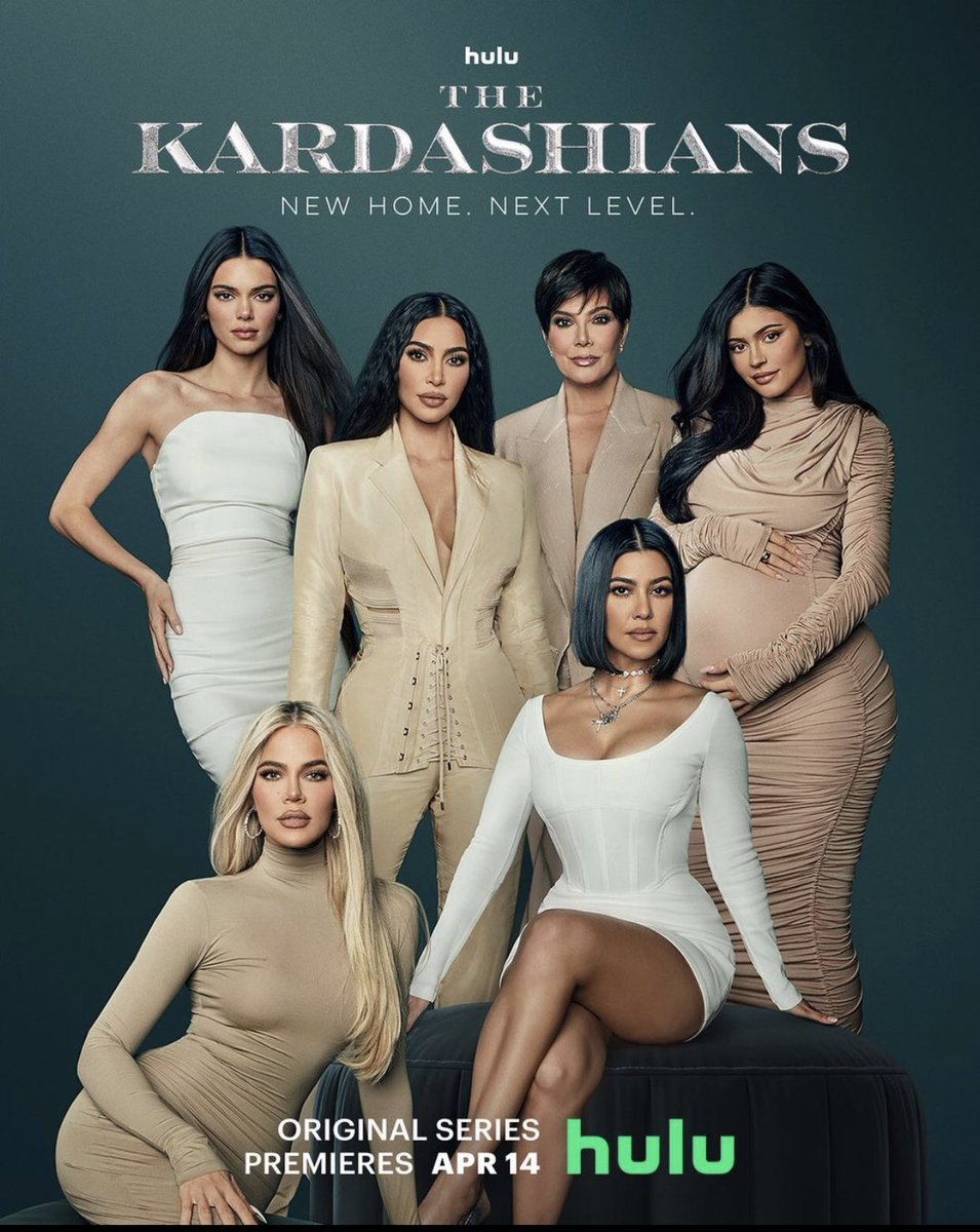 DESLUMBRANTE! Nova imagem do novo reality “The Kardashians” que estreia em 2 semanas! 🤍🎉