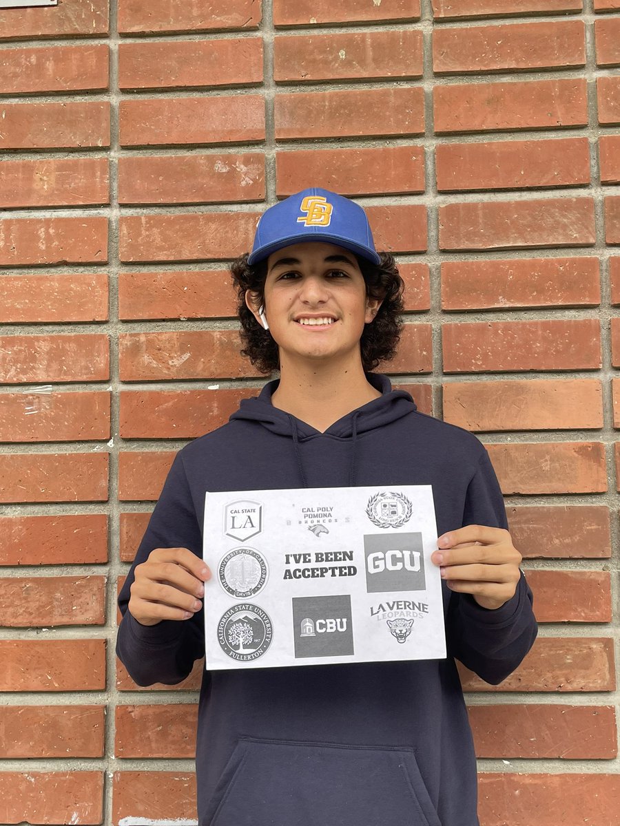 avid__erhs's tweet photo. AVID College Acceptances: Joseph Casillas @MrRojoP @MrPorterERHS @ElRanchoHS #FromElRanchoToAnyWhere https://t.co/vVCORt2yDR