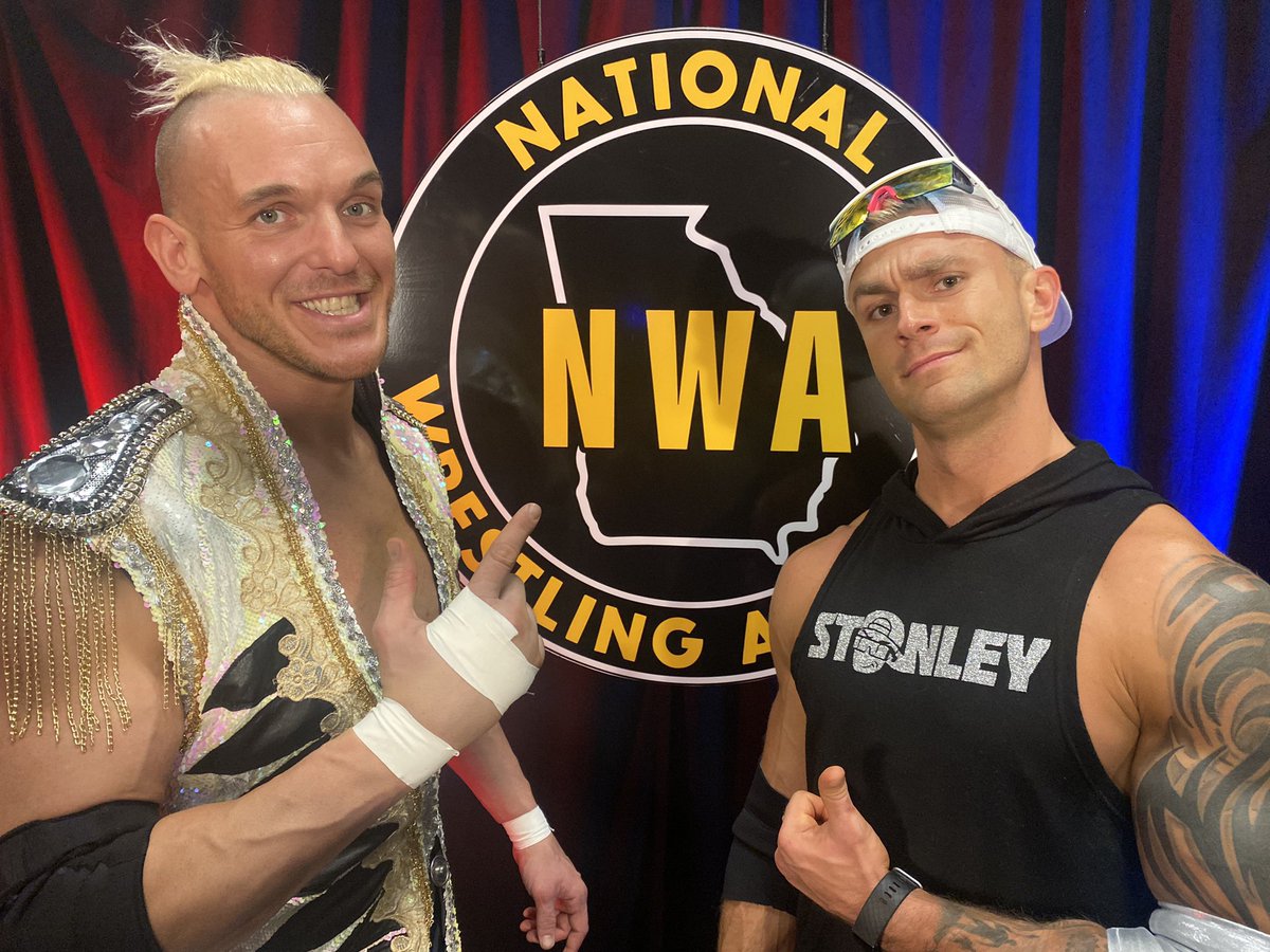 jonvanc's tweet photo. @nwa @JoeGalliNews @FiteTV Great to see the Briscoe Bros as Guest commentators!
The wrestlers are the stars! Much respect for these two!!

I’d love to see #RudeDudes, #ElRudo @RealSamAdonis &amp; #ThatDude @thejamiestanley as guest commentators for a match too!
@jaybriscoe84 @Billy @VelVelHoller @KyleDavisATL https://t.co/JldeUlEjlG