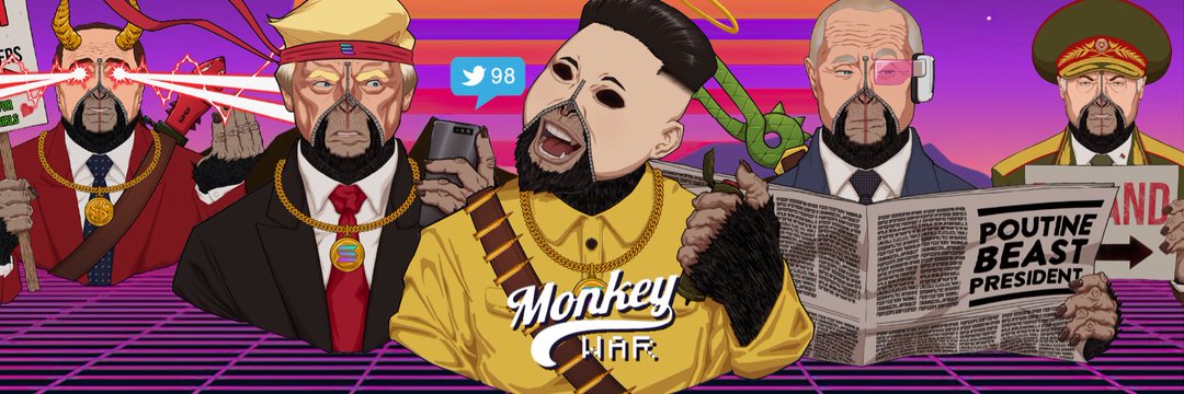 pierro_man's tweet photo. [🐵GIVEAWAY+THREAD🐵] en collaboration avec @Monkeywar_NFT

[🔥100 USDC / 1 Gagnant💥]

Pour être éligible:
🍌Rejoindre leur discord:https://t.co/5CRf7c3phH
🍌RT ce tweet (100 USDC parmi les RT) 
🍌Follow @pierro_man et @Monkeywar_NFT

Explication du projet ⬇️ https://t.co/K1NuKDtxyK