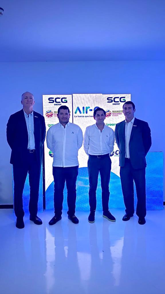 MRP_Latam's tweet photo. Hoy celebramos 🎉 en #MainstreamRenewablePower porque junto a @Aire_Energia entregaremos energía limpia y libre de #CO2 a Colombia a través del parque Andrómeda. Hoy decimos junto a Colombia #ChaoCO2. https://t.co/N8wGsYrw7f