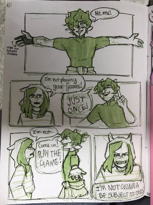Gonna turn it digital later on might try and finish it today if I can >:) 