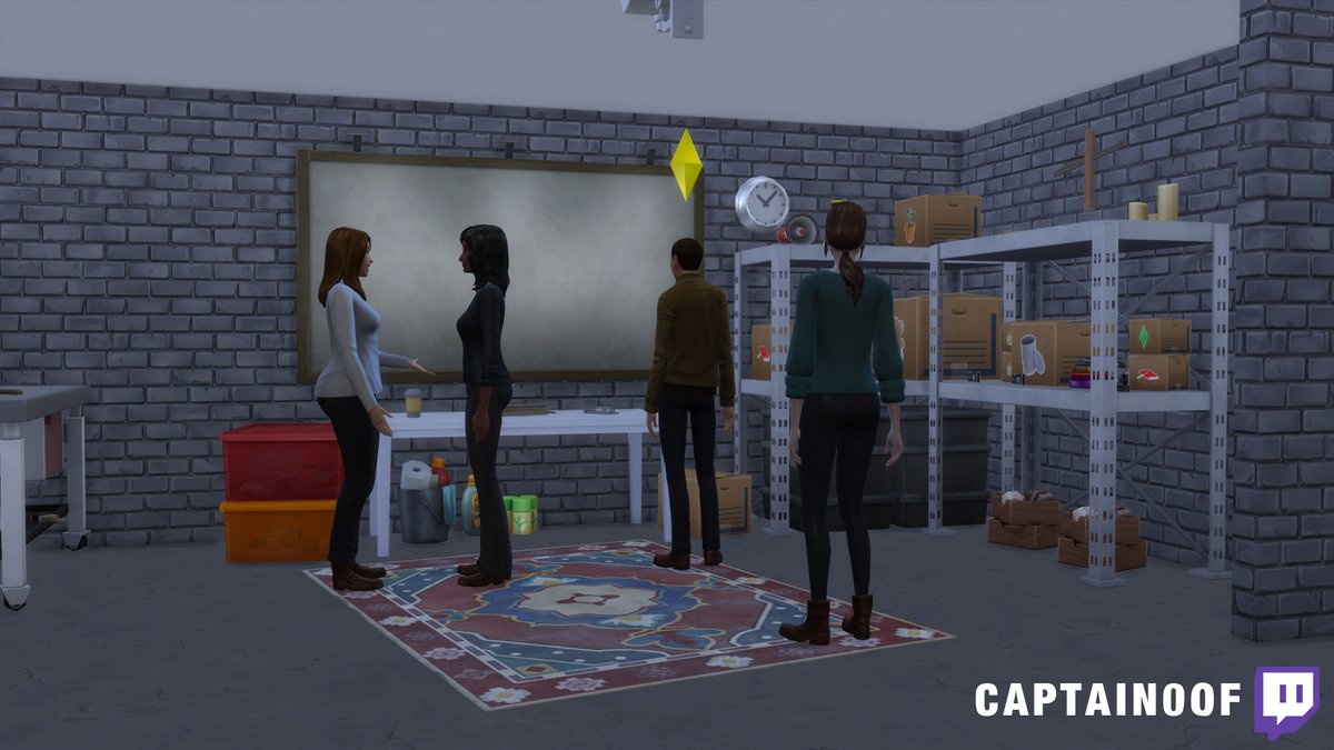 captain0of's tweet photo. I made the Phasmophobia Headquarters in the Sims 4 a few weeks ago. 

I worked really hard on it 🥺👉👈

It's available to download on the Sims 4 Gallery - sims not uploaded yet. I will upload them if requested 😁

#Phasmophobia #thesims4 #Twitch https://t.co/DsaLGbbKeG
