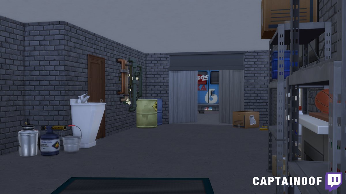 captain0of's tweet photo. I made the Phasmophobia Headquarters in the Sims 4 a few weeks ago. 

I worked really hard on it 🥺👉👈

It's available to download on the Sims 4 Gallery - sims not uploaded yet. I will upload them if requested 😁

#Phasmophobia #thesims4 #Twitch https://t.co/DsaLGbbKeG