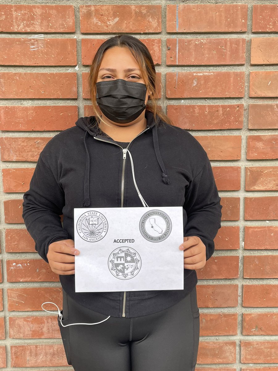 avid__erhs's tweet photo. AVID College Acceptances: Beatrice Leon @MrRojoP @MrPorterERHS @ElRanchoHS #FromElRanchoToAnyWhere https://t.co/wE0n5lj5nB