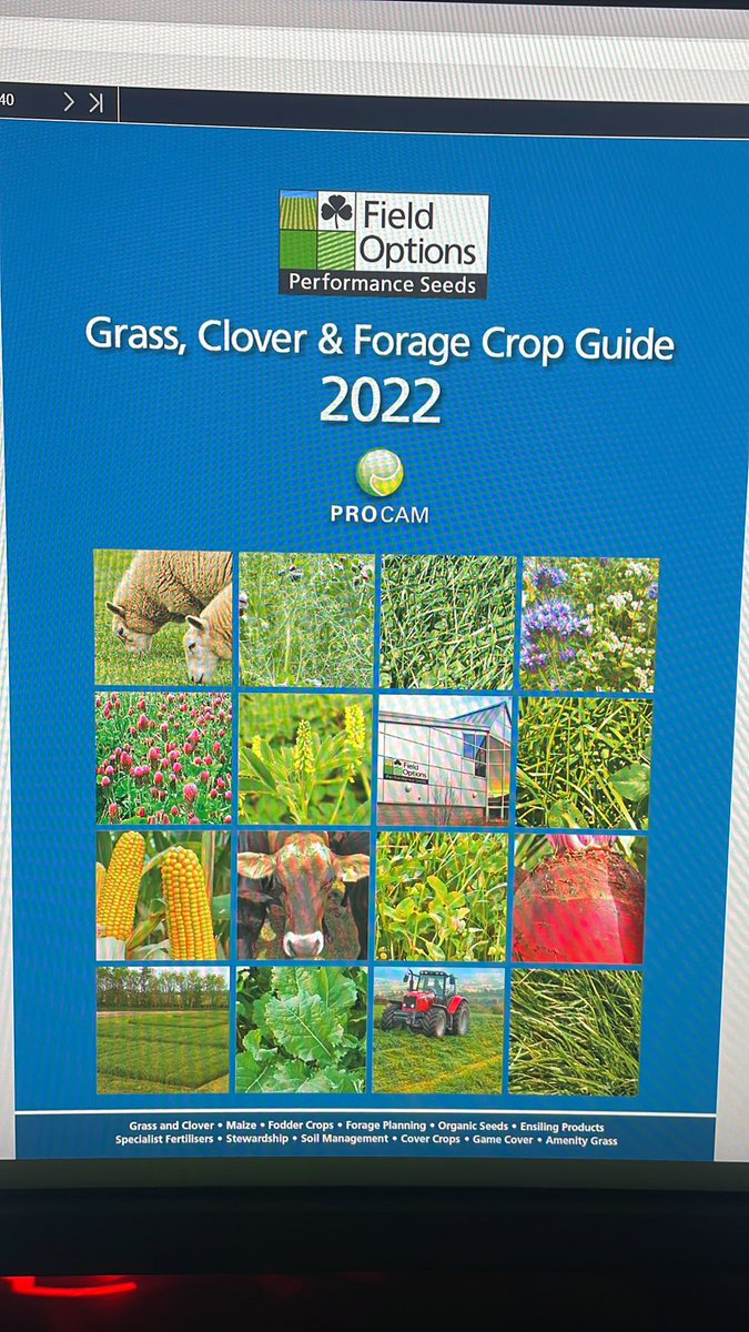 DafyddJonesBSc's tweet photo. Is it normal to be excited about seed shopping? 🤨 😂 @RhysLlwydfaen #fieldoptions #reseeds #foragecrops https://t.co/cwJ7j7Eu30