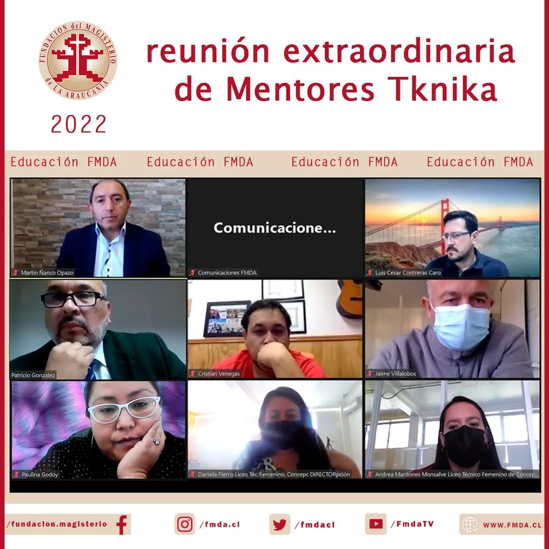 fmdacl's tweet photo. 📍Martin Ñanco, Jefe del departamento de proyectos de la FMDA, realizó una reunión extraordinaria de Mentores #tknika

#proyectos #establecimientos #añoescolar2022 #Aprendizaje #educacion #EscuelasFMDA https://t.co/pro3tSy6X1