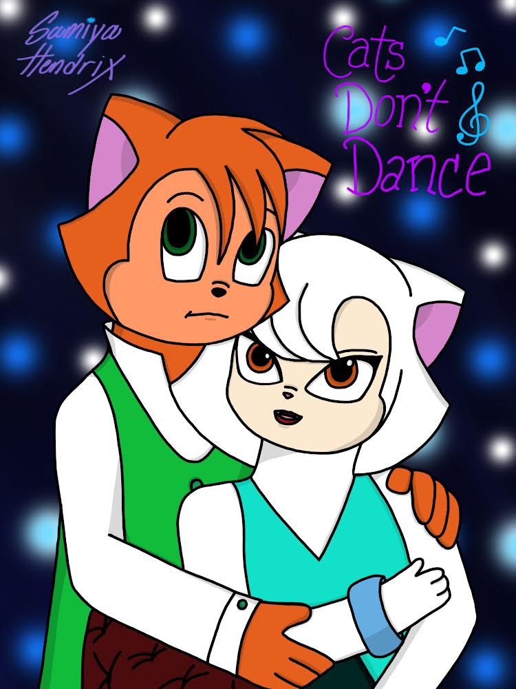 SamiG21098's tweet photo. Happy 25th Anniversary to My Favorite Animated Film of All Time Cats Don’t Dance:)✍️🎶🎼🎵🐱🐱❤️🎥🎬
#catsdontdance #25thanniversary #digitalart #fanart #dannycat #sawyercat @ScottBakula @TheJasmineGuy @warnerbros @RandyNewman @NatalieCole https://t.co/srZHbhAqSm