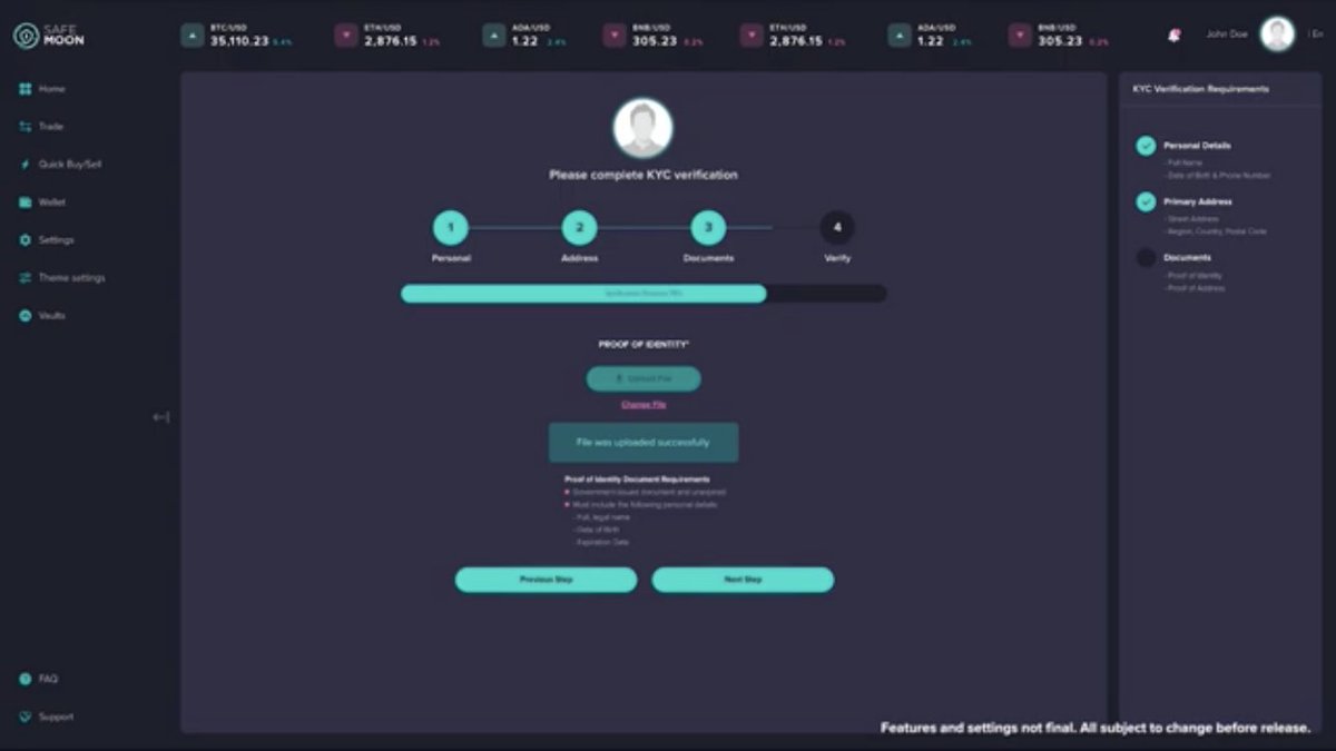 SafemoonWarrior's tweet photo. #SAFEMOON Exchange UI Preview [3] 🔥 https://t.co/iiBegZJrEQ