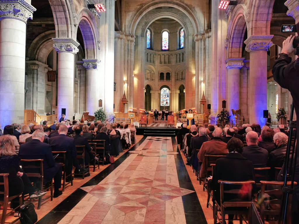 JadeMcMurray5's tweet photo. Pleasure to play a very small part in today's installation of the new @UlsterUni Chancellor Dr @colin_davidson, and hear the inspirational stories of all the honorary graduates. https://t.co/ZvlrWGirqi