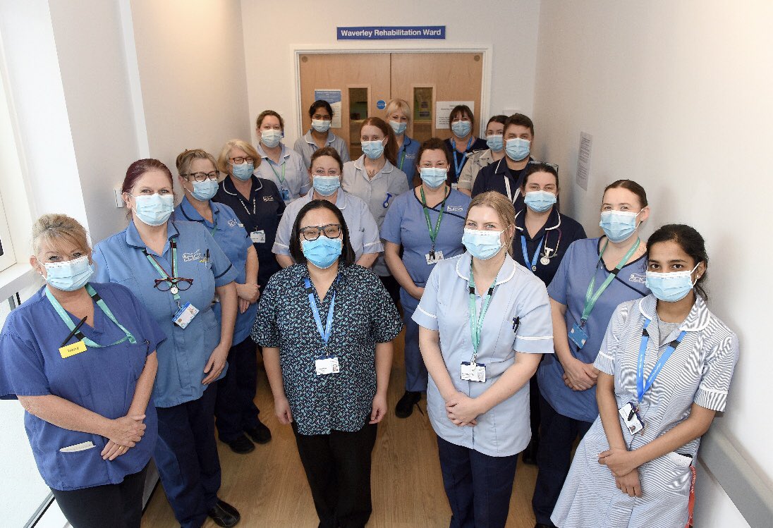 ESNEFT's tweet photo. ⭐️ Highly commended in the Working Together Award category is the Waverley Rehabilitation Unit Team, at #HarwichHospital  💫

#TeamESNEFT #StaffAwards #NHS #TeamESNEFTStaffAwards https://t.co/x823VG08BX