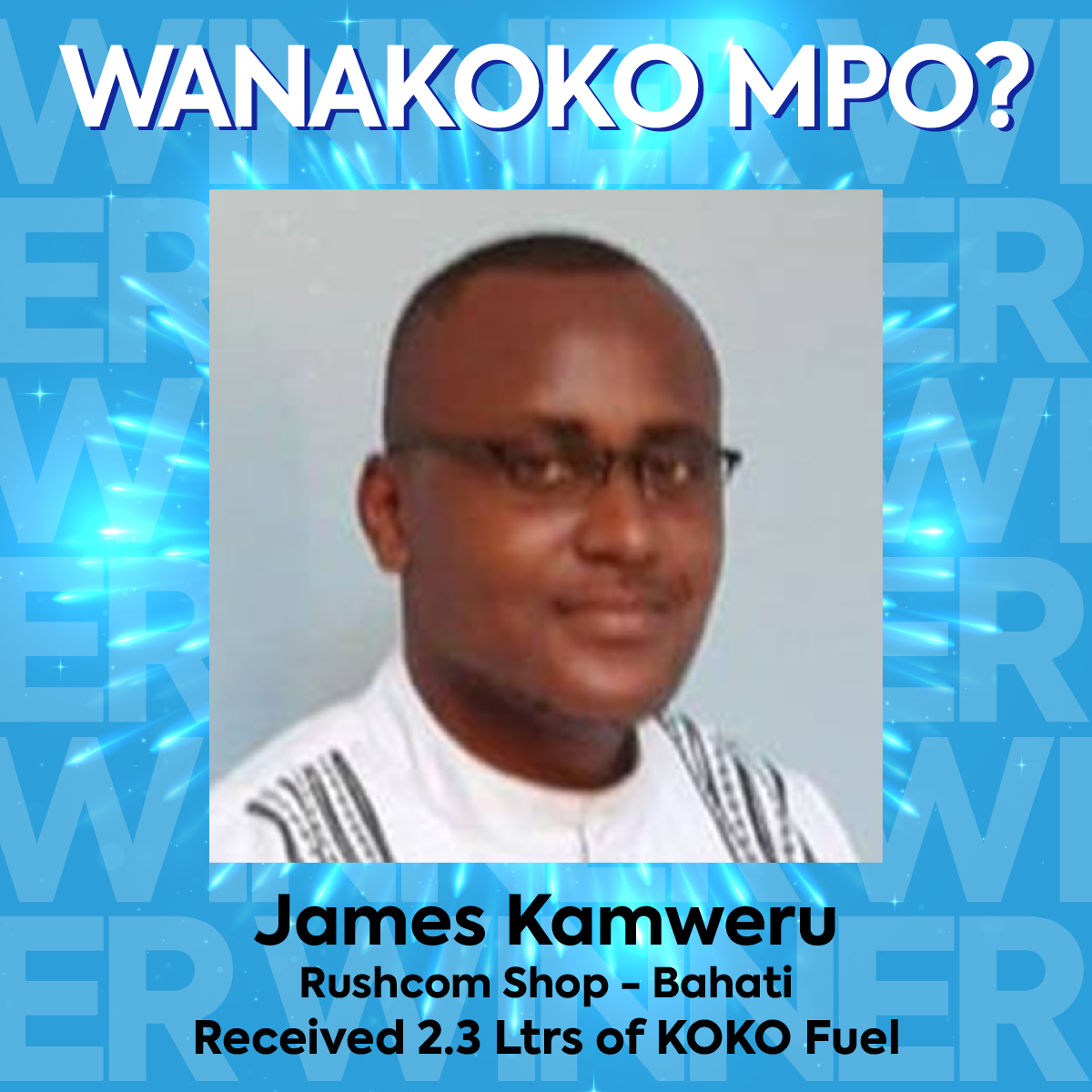 Join us in celebrating Fauzi, Emma, Julian and James who wrapped up our WanaKOKO campaign today by representing our last set of winners.

Congratulations to all the winners and keep it KOKO, we have a lot more in store for you.
#WanaKOKO
#KOKOFuel