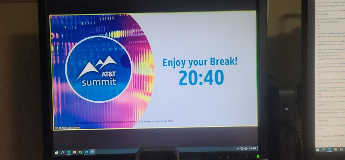 Virtual summit!!! A blast so far!