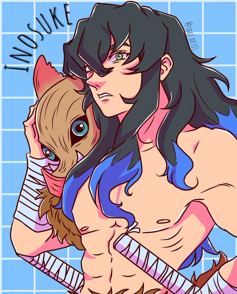 Thayart03's tweet photo. Fiz esse desenho digital do inosuke de #DemonSlayer versão adulta ❤❤

( Não consegui achar o nome do artista que fez o desenho que eu me inspirei, mas caso eu ache, vou deixar o @ dele nos comentários) https://t.co/631n4Uza7a