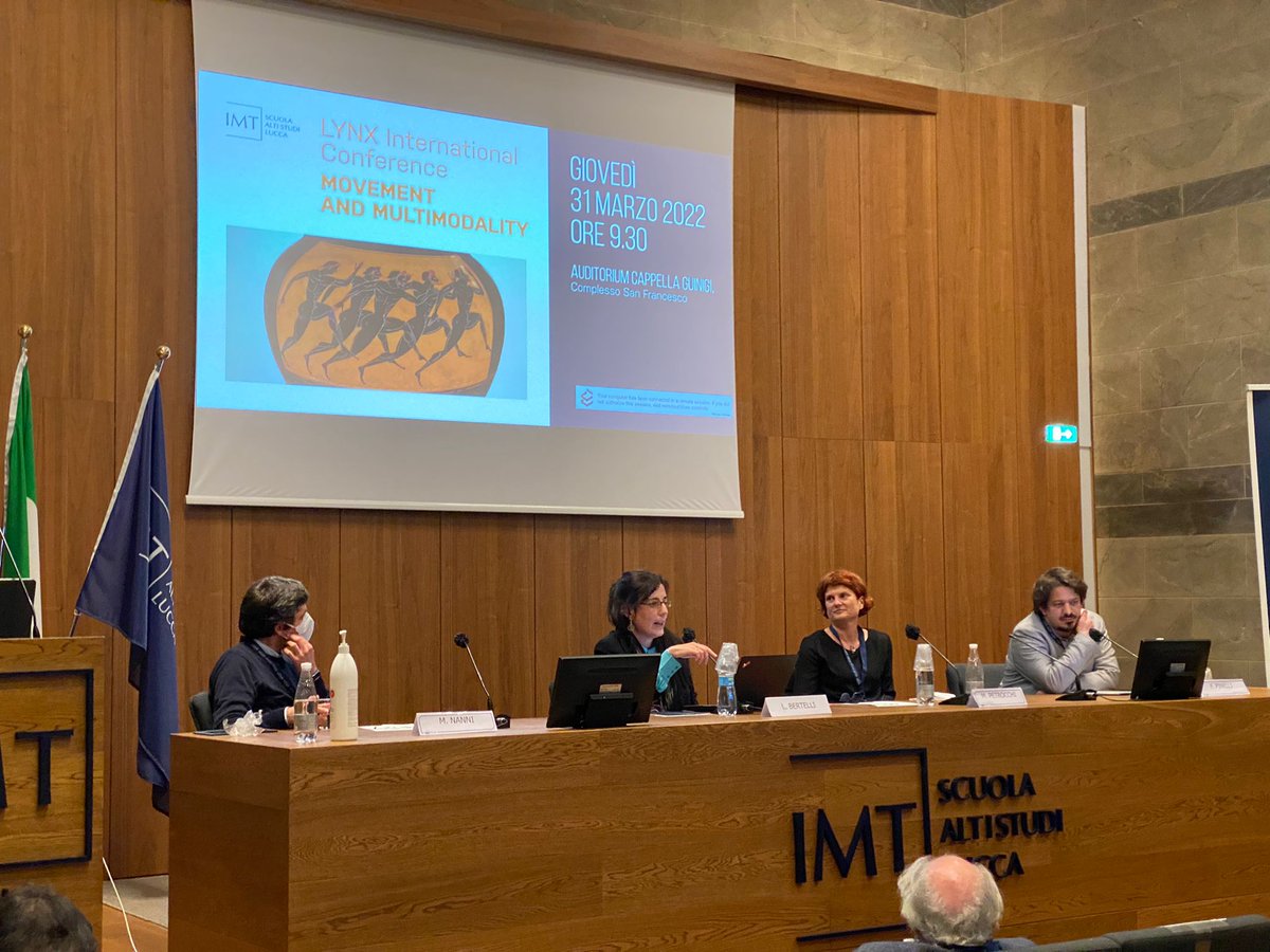 The third day is over! Today we had the occasion to host the conference 'Movement and Multimodality' with great speakers and interesting debates.